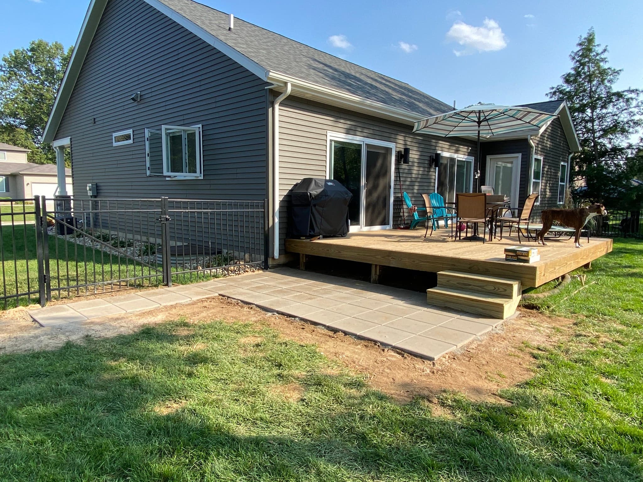 Featured deck project, South Bend